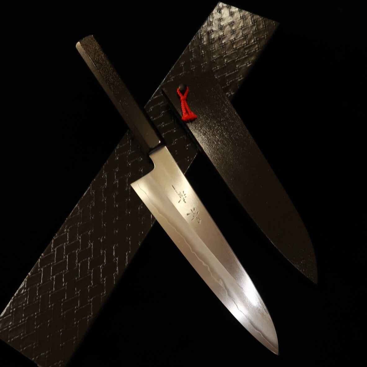 KAGEKIYO Japanese Gyuto VG10 Hirame Lacquer Chirashi Handle (210mm)