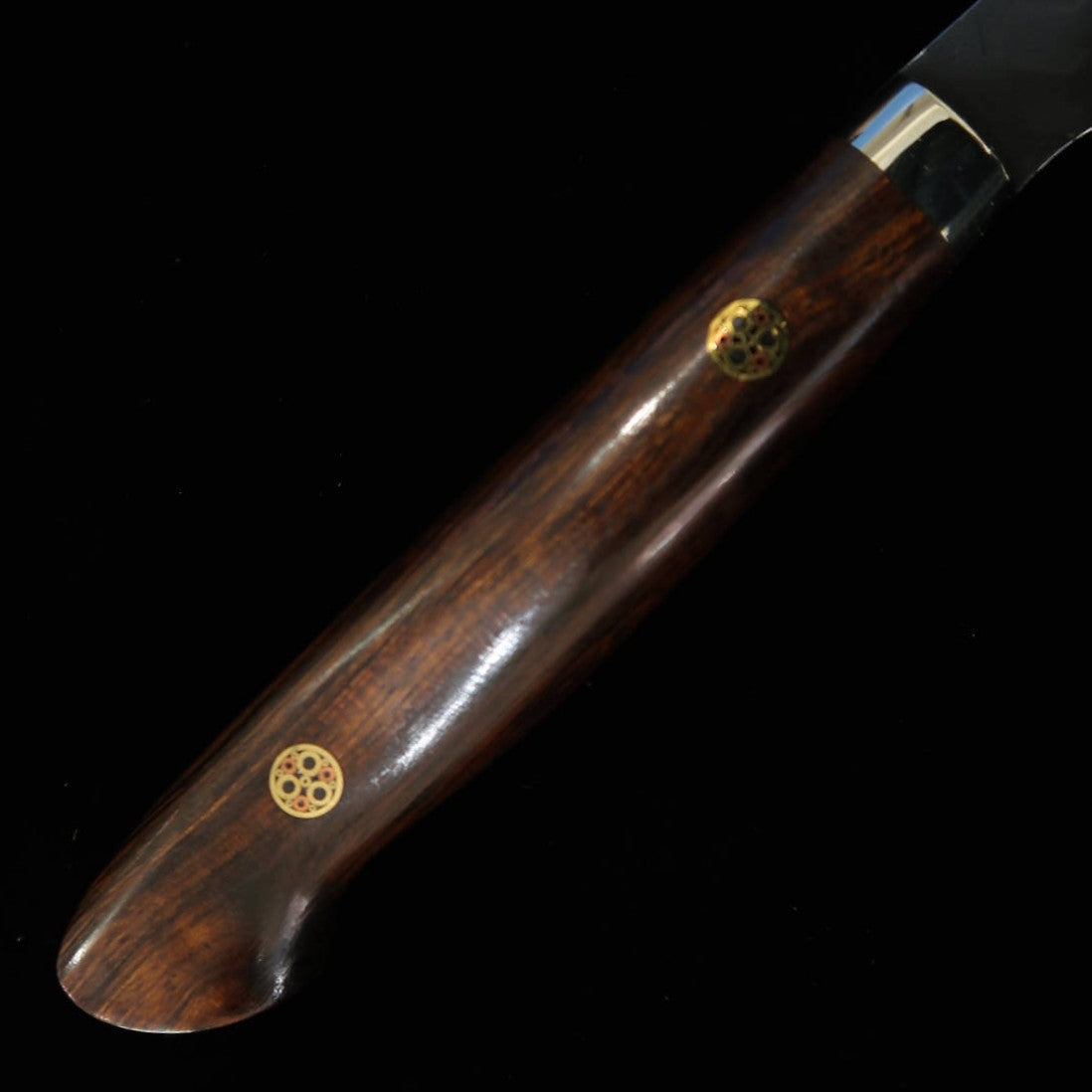 NIGARA Honesuki SG2 Black Hammered finish with Ironwood Handle (170mm)