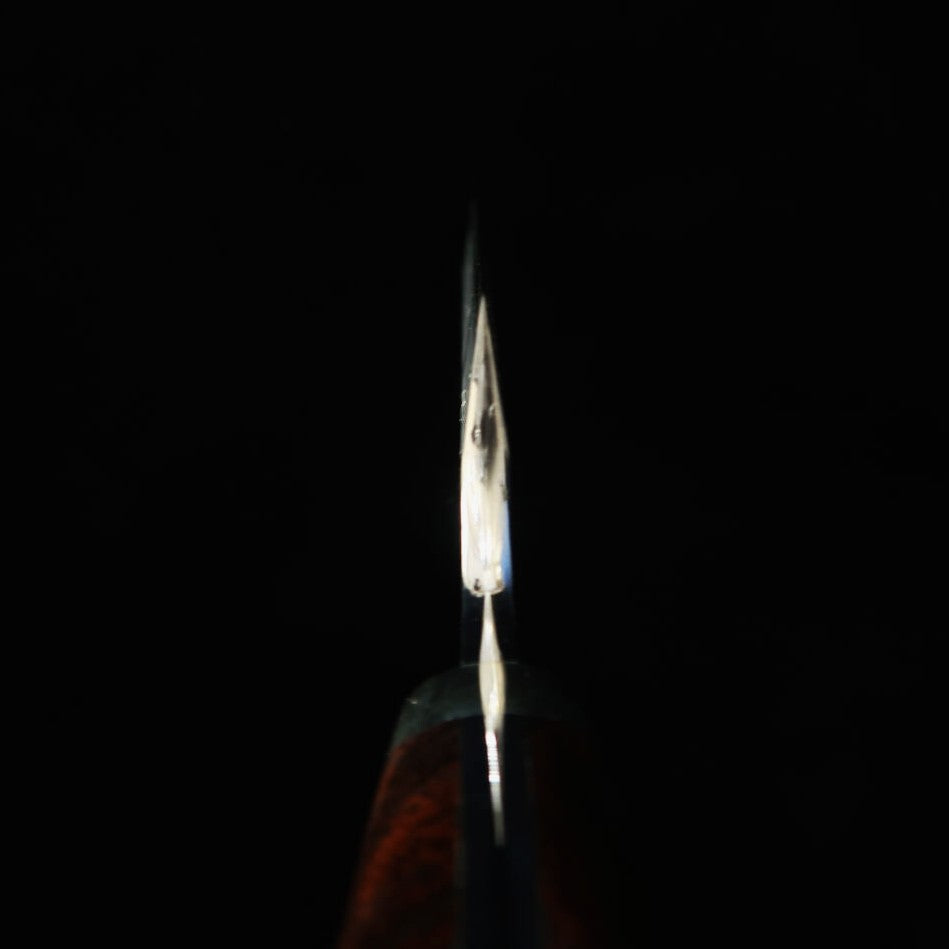 NIGARA Honesuki SG2 Black Hammered finish with Ironwood Handle (170mm)