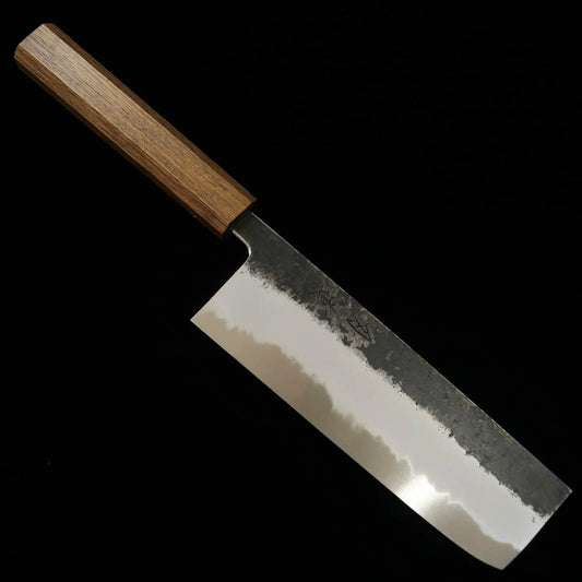 Nakiri HADO Sumi Shirogami N.2 cabo carvalho envernizado (165mm)