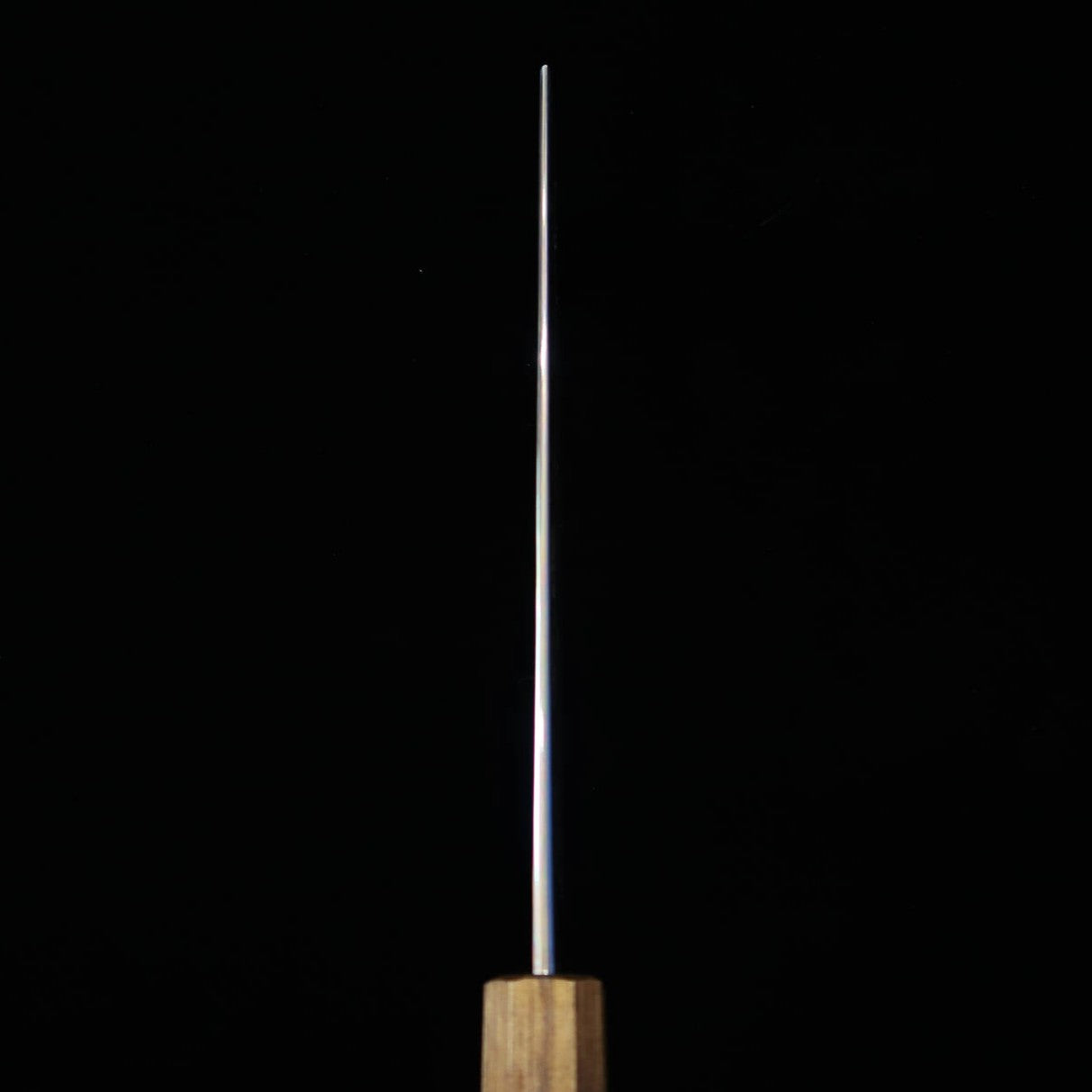 HADO Nakiri Sumi Shirogami No.2 Oak Black Fuki-urushi Handle (165mm)