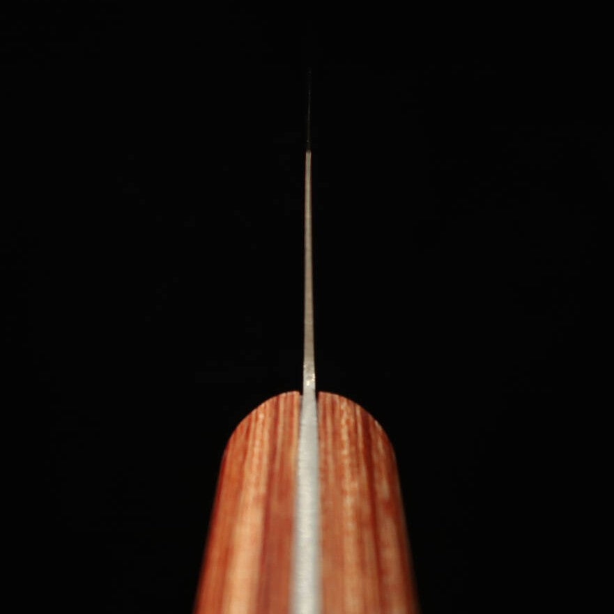 Santoku SAKAI ICHIJI Aço inoxidável cabo marrom (180mm)