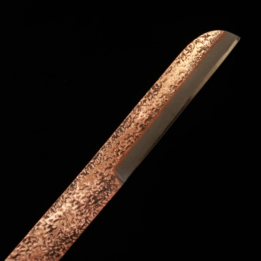 IKEUCHI Couteau kiridashi original avec cuivre No.2 (70 mm)
