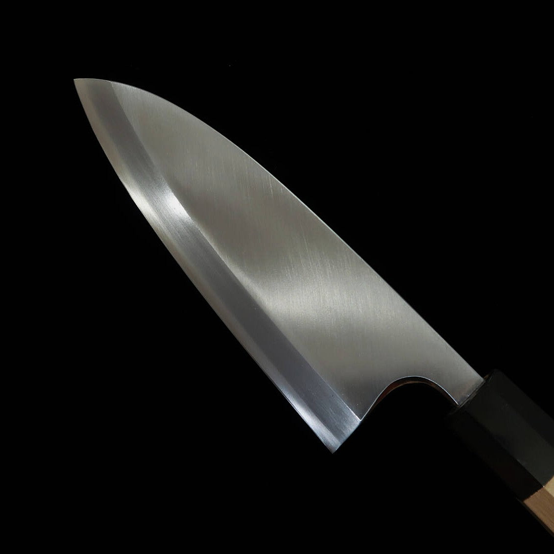 MIURA Deba pour gaucher Acier Gin-san No.3 Finition bois de polissage Manche octogonal en magnolia (165/180 mm)