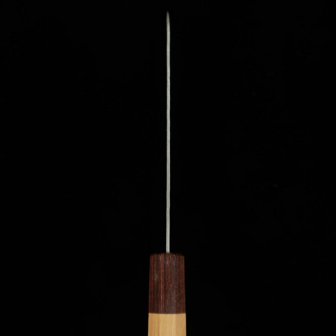 Miura Santoku, Swedish Steel, Saisted Damascus Finish, with Keyaki Octagonal Handle (165mm)