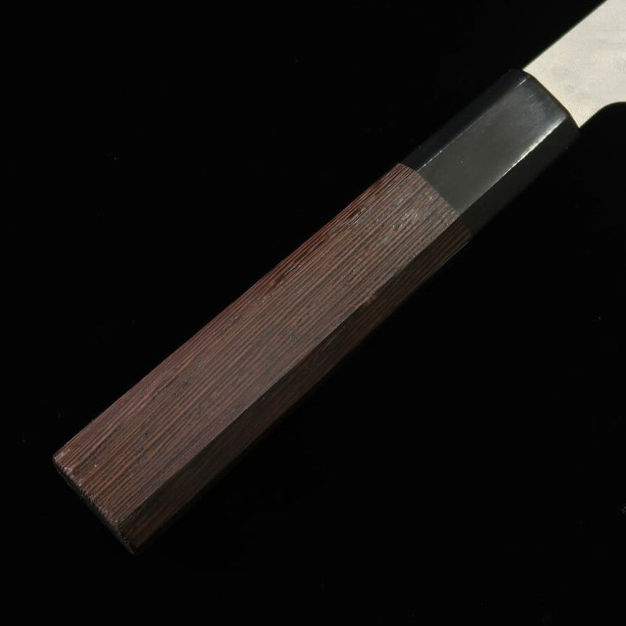 NIGARA Sakimaru Nakiri VG10 Hammered Damascus Wenge Handle (165mm)