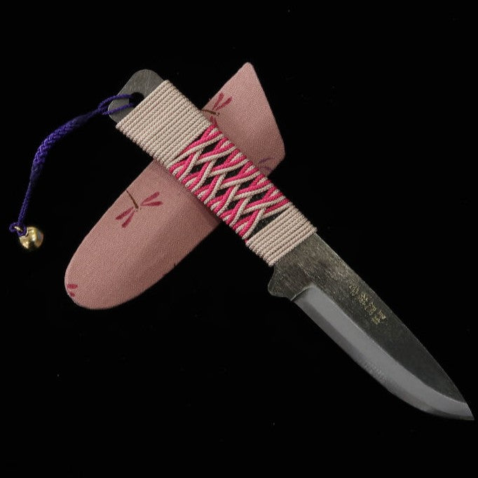 Nagaokanekoma HIGONOKAMI cuchillo multiusos hoja blanca -G- (65 mm)