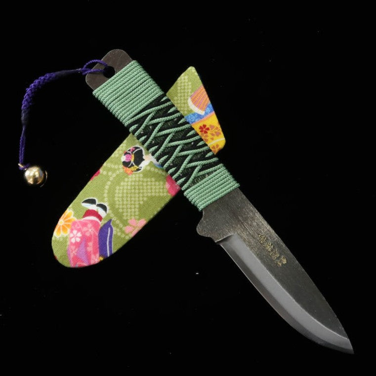 Nagaokame Komafabricación HIGONOKAMI Higonokami Cuchillo multiusos Hoja blanca -H- (65 mm)