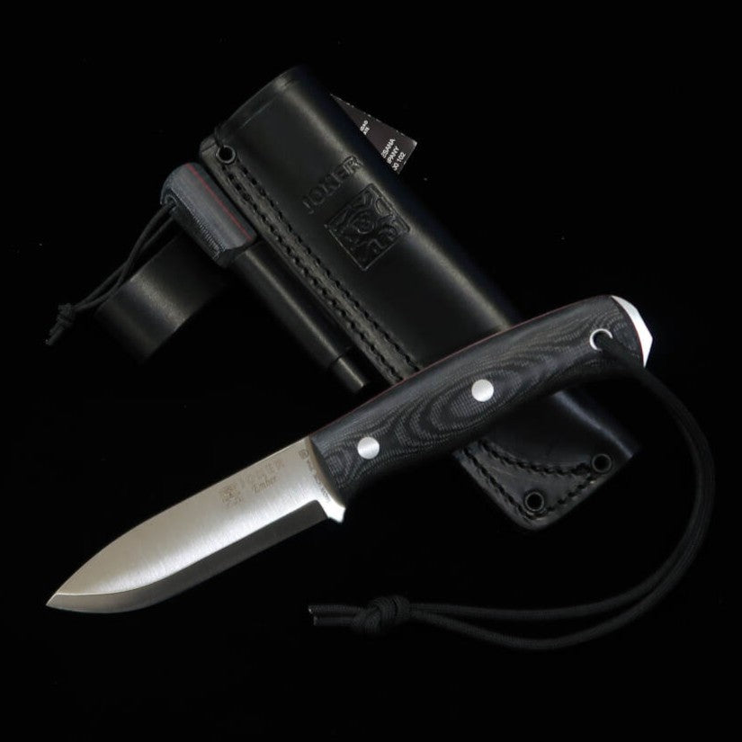 ジョーカーJOKER エンバー マイカルタ CM122-P ファイヤースチール付 ブッシュクラフトナイフ (105mm)