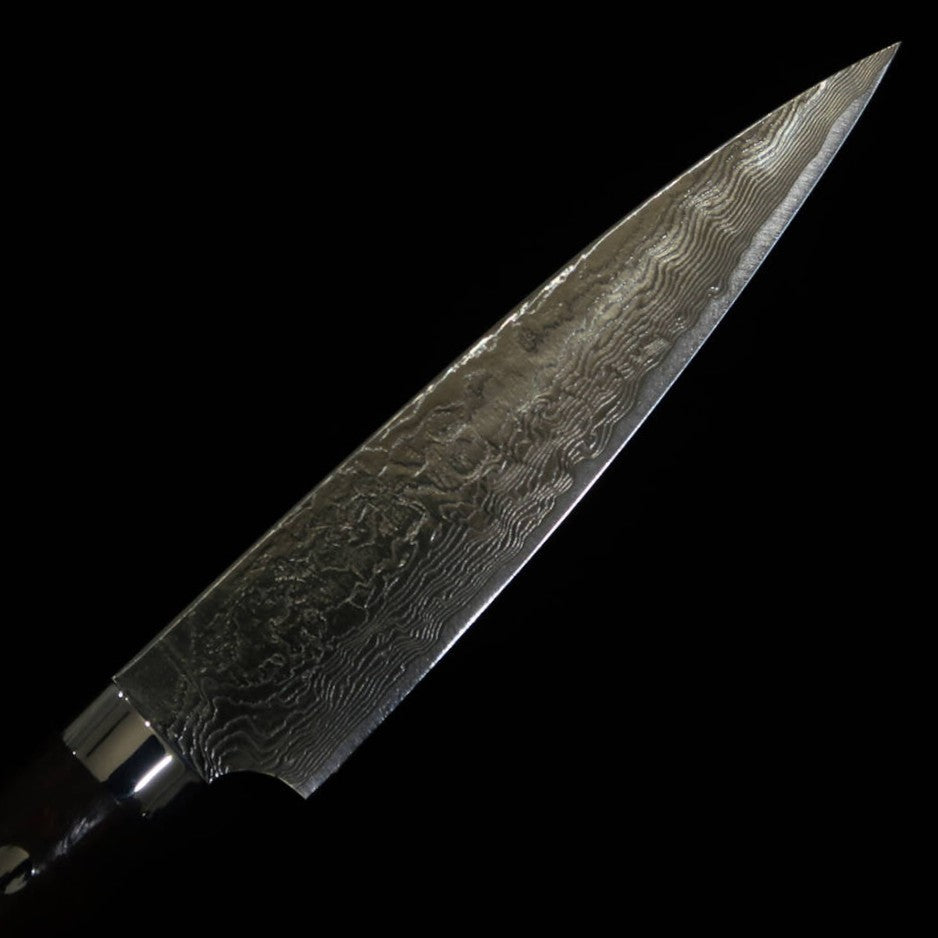 Takeshi Saji Petty R2 Diamond Finish Ironwood Handle (135mm/150mm)