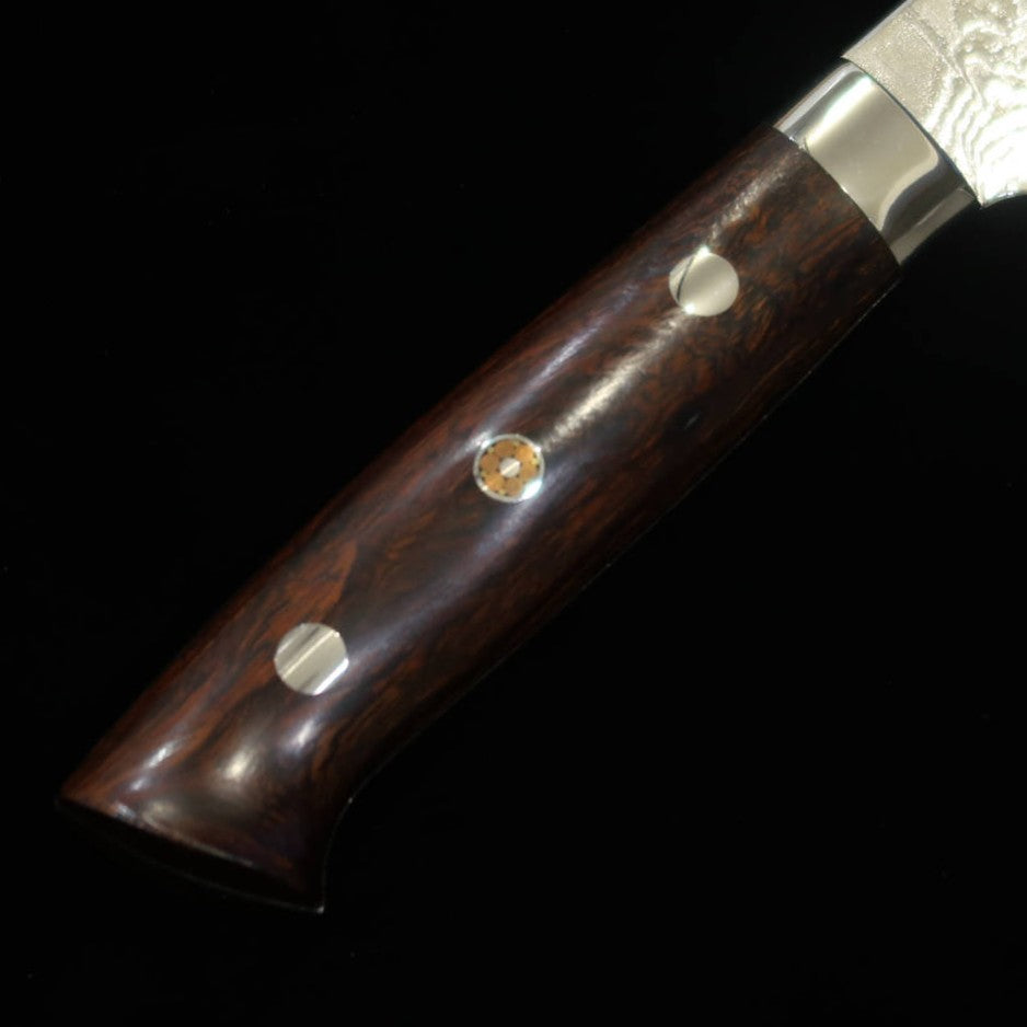 Takeshi Saji Petty R2 Diamond Finish Ironwood Handle (135mm/150mm)