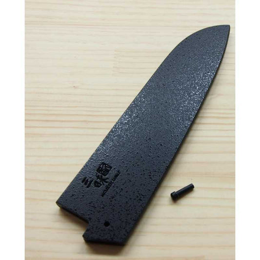 ZANMAI Fourreau pour Santoku noir (180 mm)