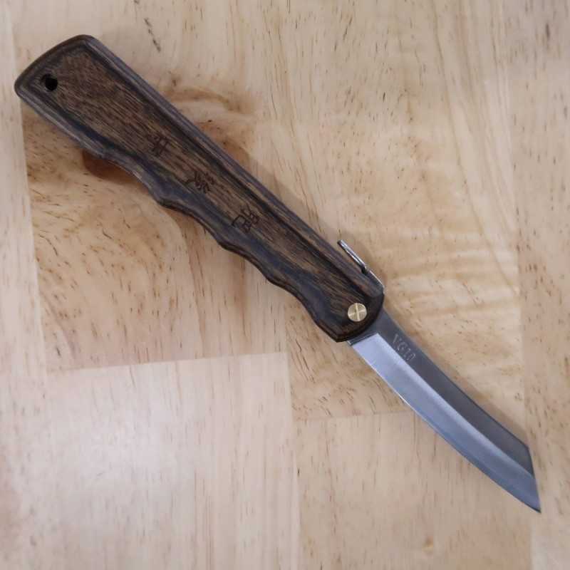 HIGONOKAMI Inox VG-10 Cabo em Nogueira (70mm)