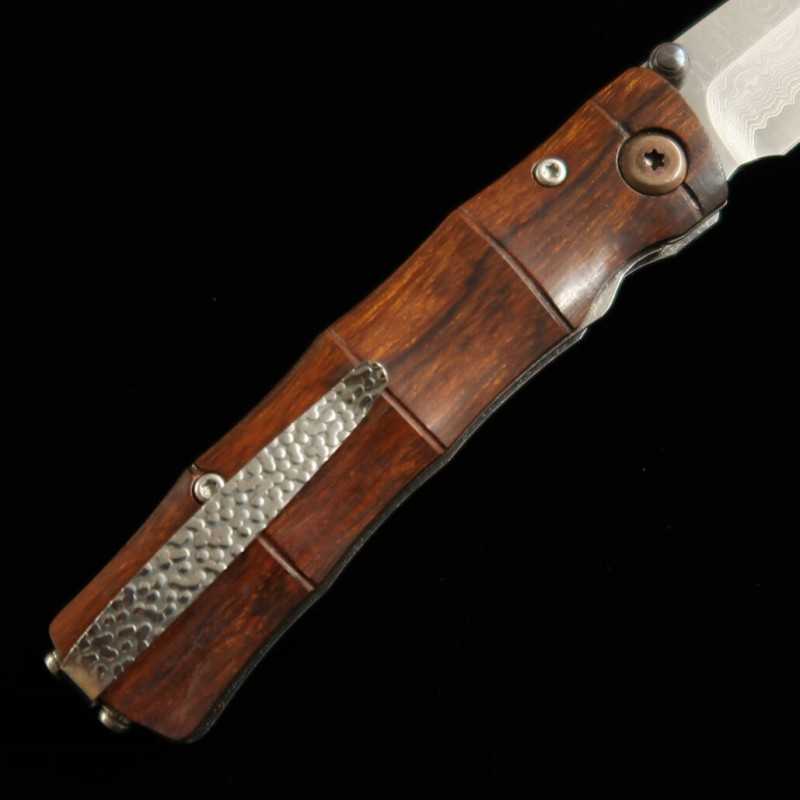 Mcusta Shinra Emotion Series Bamboo Damascus VG-10 Ironwood MC-0074DI - (71mm)