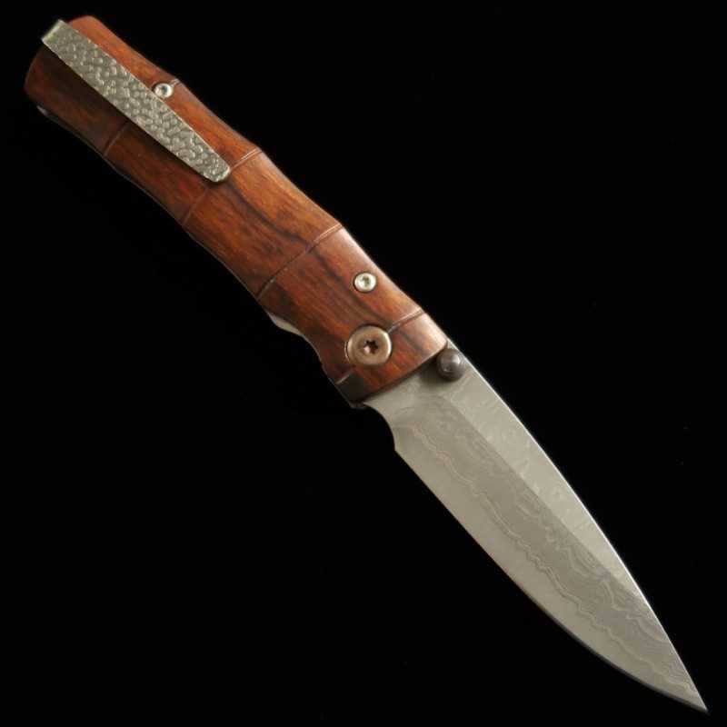 Mcusta Shinra Emotion Series Bamboo Damascus VG-10 Ironwood MC-0074DI - (71mm)
