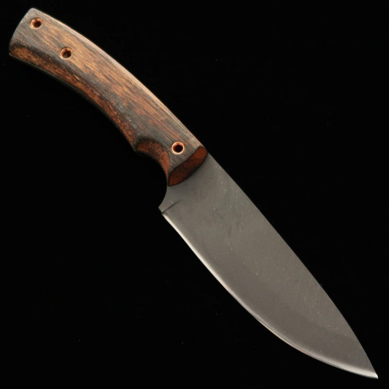 Petty Zero Kaji Black Cat Capers B-1 Modelo 80crv2 Cabo de madeira natural com bainha de Kydex (95mm)