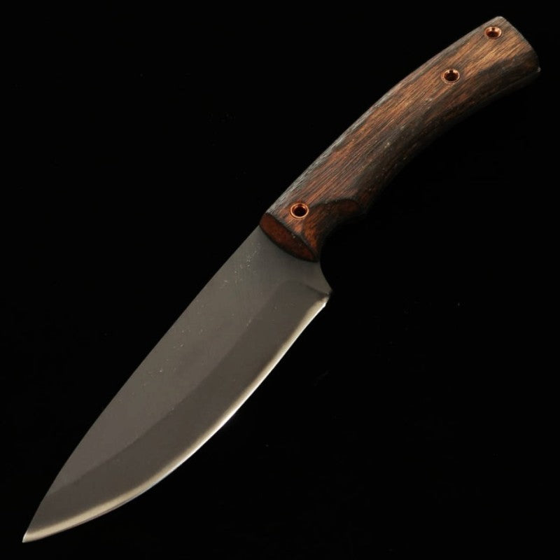 Petty Zero Kaji Black Cat Capers B-1 Modelo 80crv2 Cabo de madeira natural com bainha de Kydex (95mm)