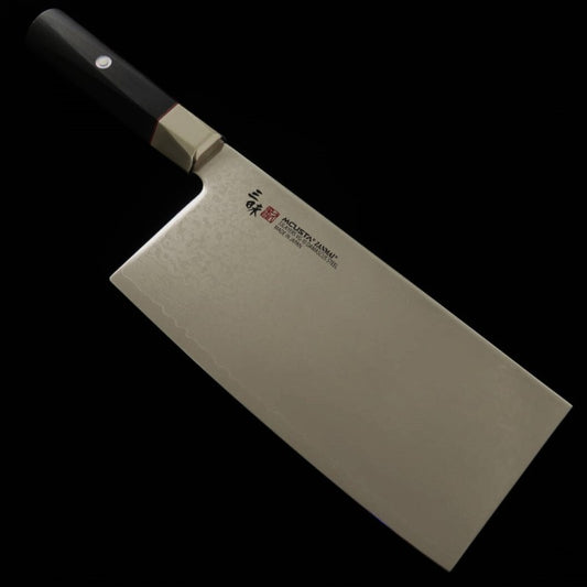 Chinese cleaver MCUSTA ZANMAI Betsu Atsurae VG10 Damascus (180mm)