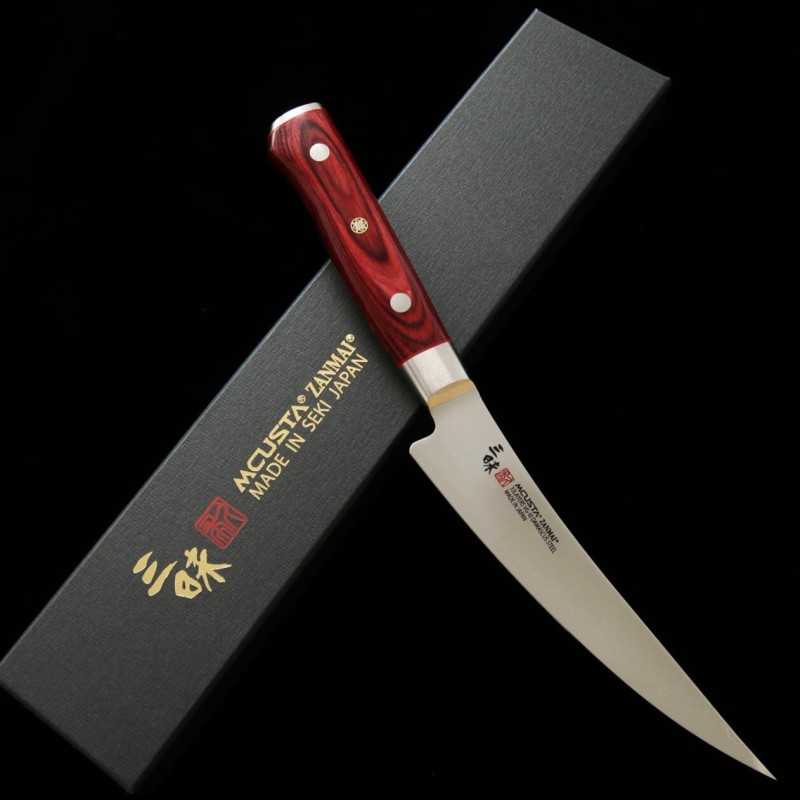 ZANMAI MCUSTA Classic Pro Damascus Guren Boning (165 mm)