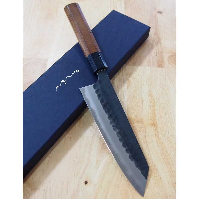 ANRYU Bunka Super Blue steel Hammered Rosewood Handle (170mm)