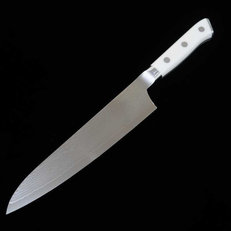 MCUSTA ZANMAI Gyuto Classic Damascus Corian (180-240mm)