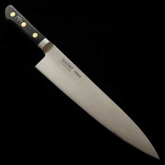 Gyuto Misono EU Carbon, Black Plywood Handle (180-270mm)