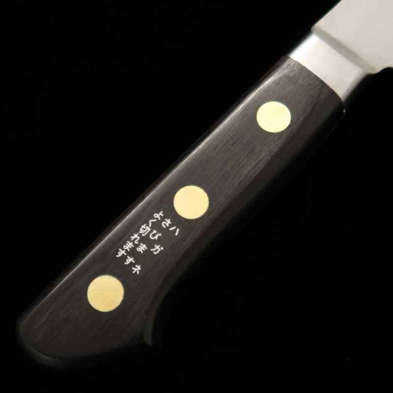 Gyuto MISONO acero al carbono EU, mango de contrachapado negro (180-270 mm)
