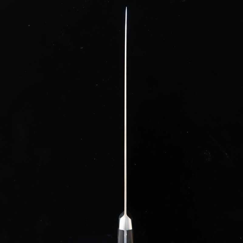 Gyuto MISONO acero al carbono EU, mango de contrachapado negro (180-270 mm)