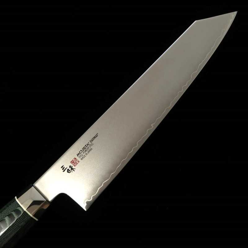 Kiritsuke ZANMAI MCUSTA Revolution Green (230mm)
