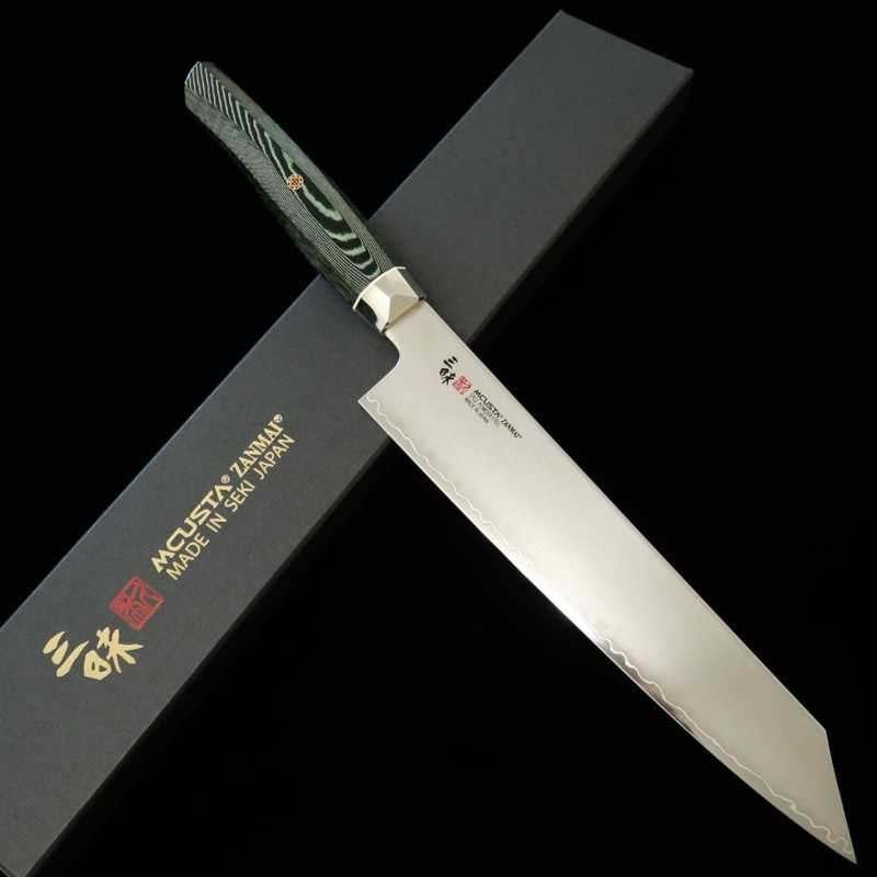 Kiritsuke ZANMAI MCUSTA Revolution Green (230mm)