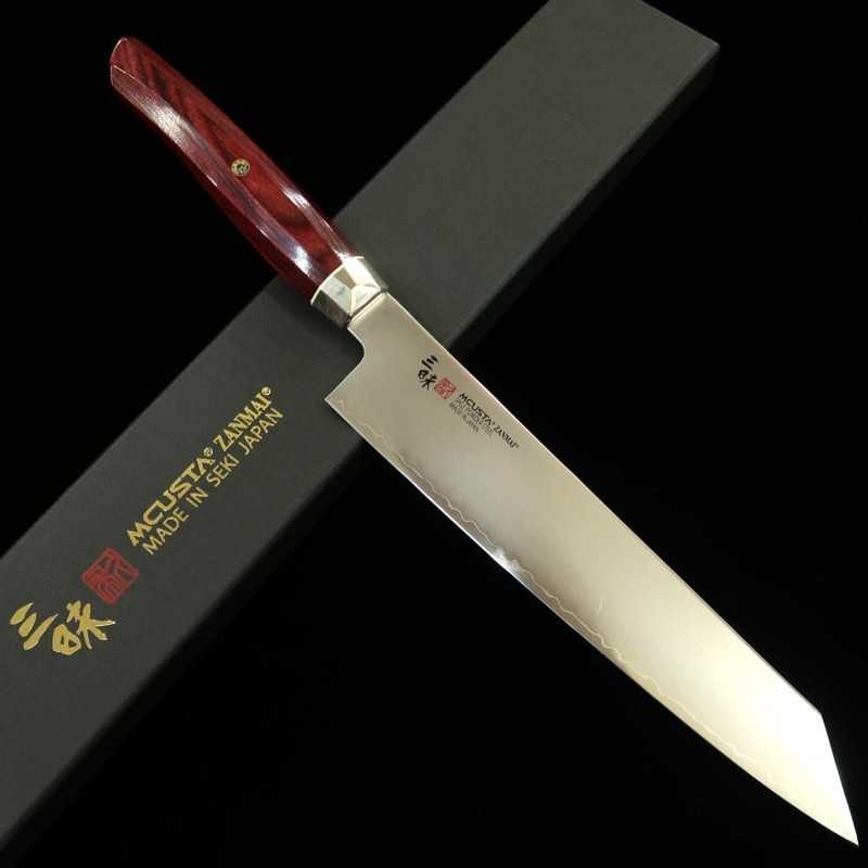 Kiritsuke ZANMAI MCUSTA Revolution Red (230mm)