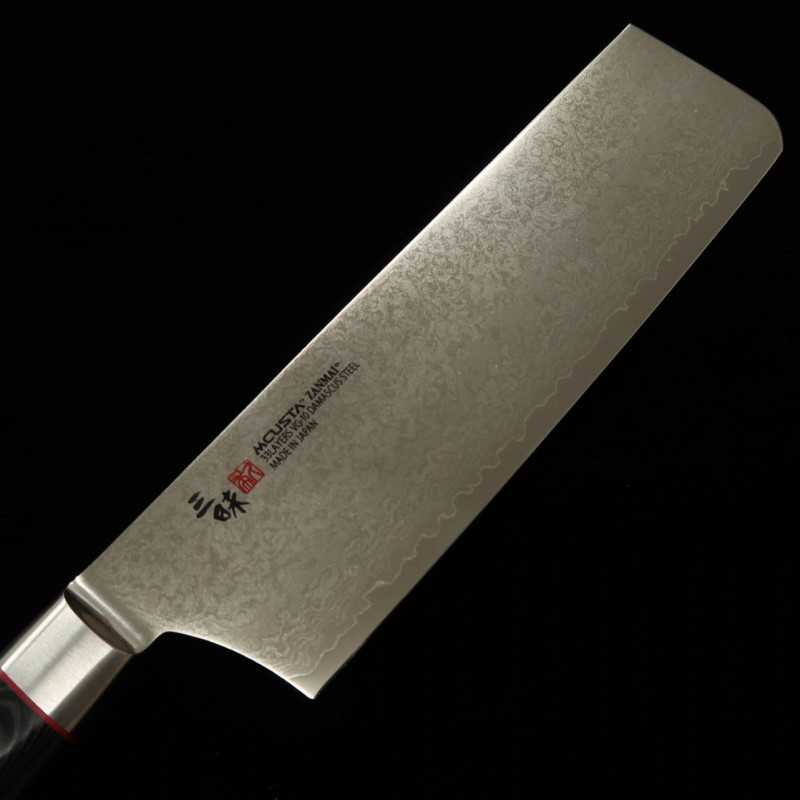 MCUSTA ZANMAI Nakiri Classic Pro Damascus Zebra (165mm)
