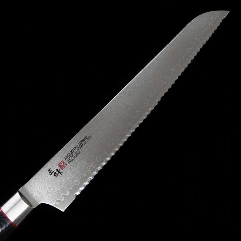 三昧MCUSTA ZANMAI クラシックプロダマスカスゼブラ パン切 (230mm)