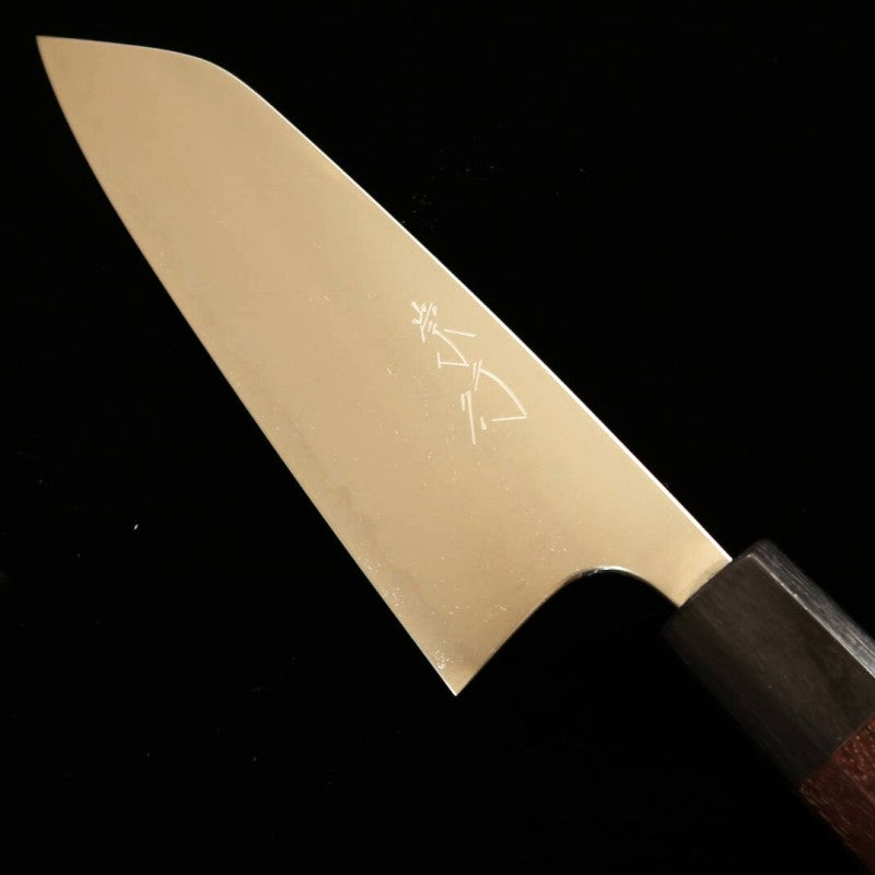 Santoku Takayuki Shibata KOUTETSU Super Blue steel (165mm)