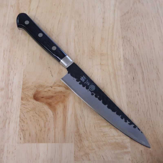 Petty MIURA Aogami Super Acabamento martelado kurouchi (135/150mm)