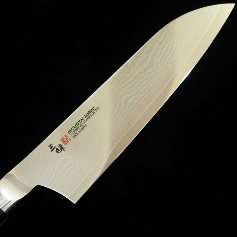 Faca Santoku Damasco Clássica MCUSTA ZANMAI (180mm)