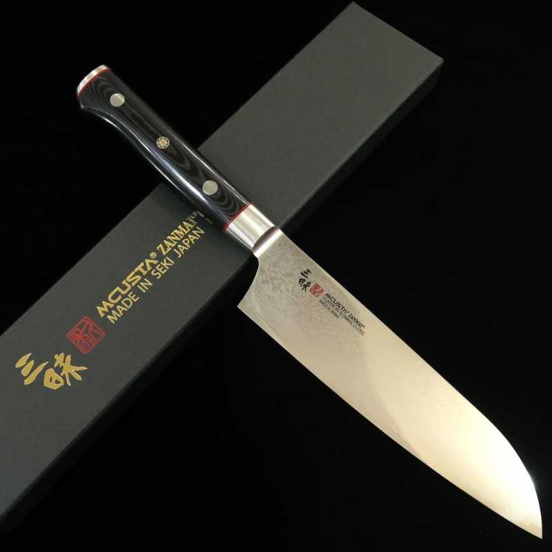 三昧MCUSTA ZANMAI クラシックプロダマスカスゼブラ 三徳 (180mm)