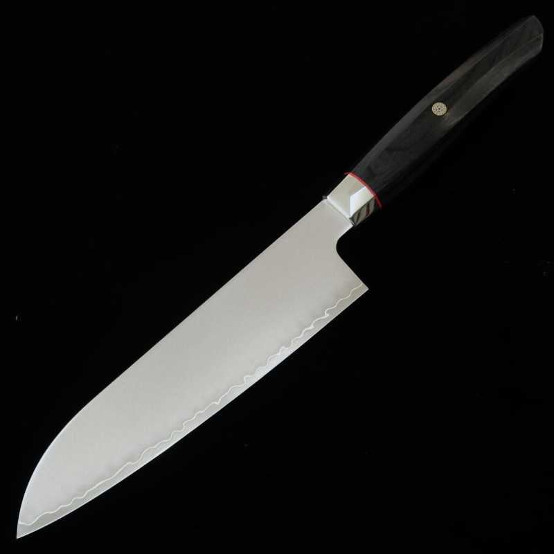 Santoku MCUSTA ZANMAI Revolution negro (180 mm)