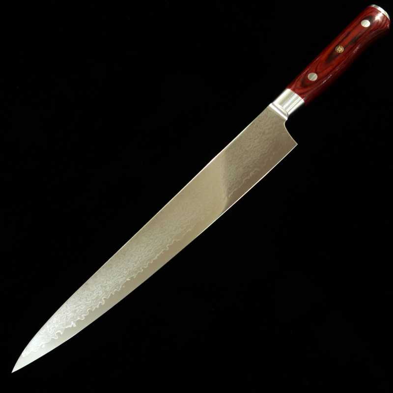 Sujihiki ZANMAI MCUSTA Classic Pro Damascus Guren (240/270mm)