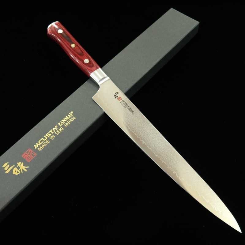 Sujihiki ZANMAI MCUSTA Classic Pro Damascus Guren (240/270mm)