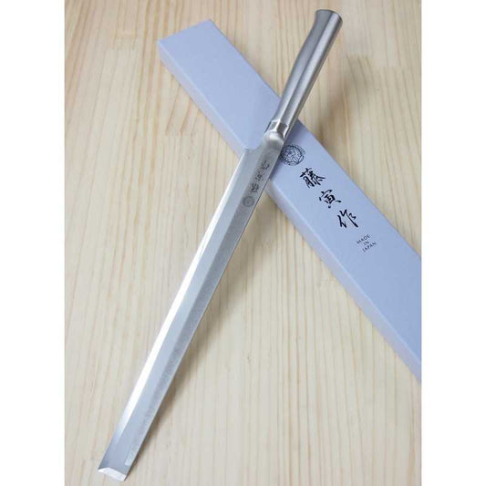 FUJITORA All-Stainless Steel Octopus Knife (240-300mm)