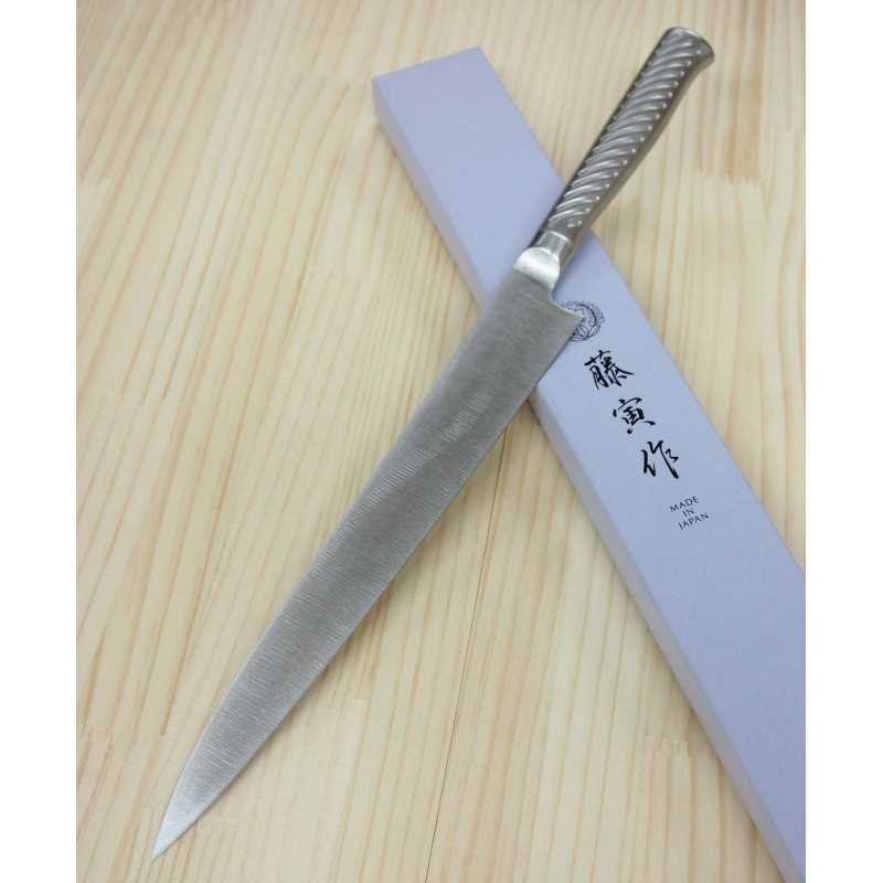 FUJITORA Yanagiba knife, all stainless steel (210-300mm)