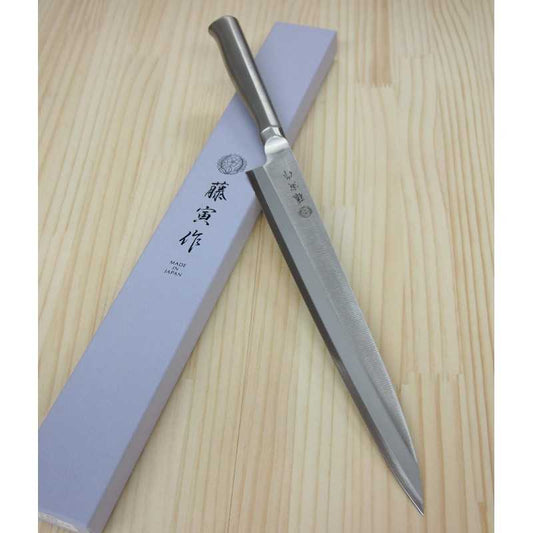 FUJITORA Yanagiba knife, all stainless steel (210-300mm)