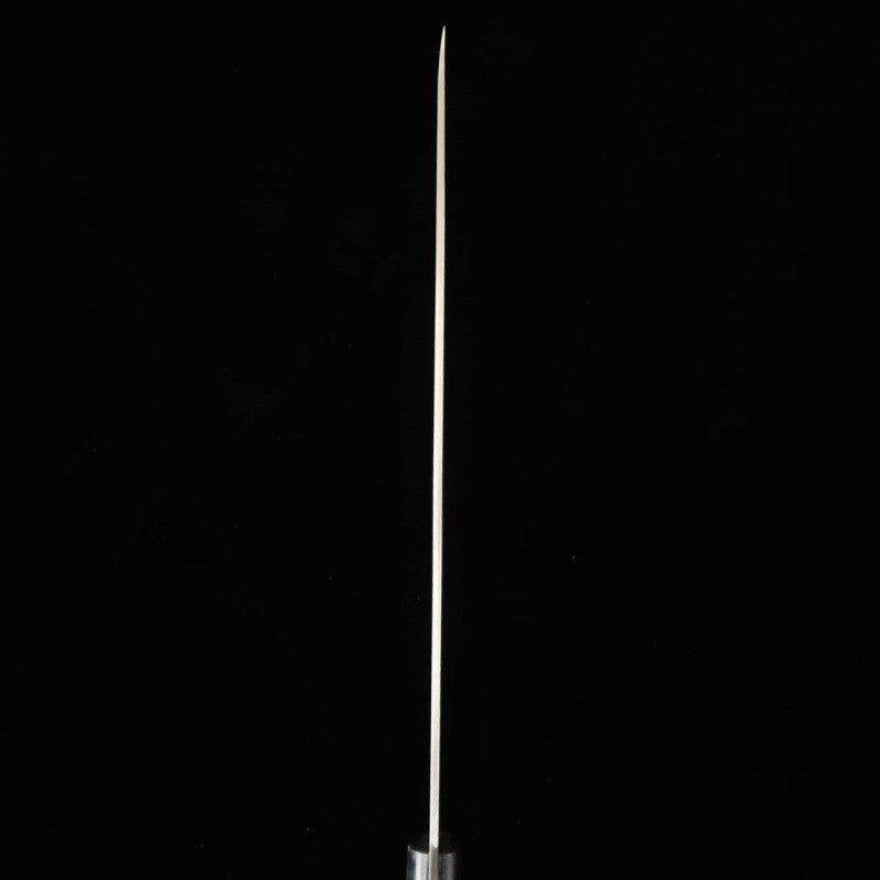 Yanagiba Masahiro Inox para canhoto cabo em madeira compensada preta (200-270mm)