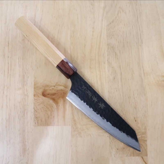 SAKAI TAKAYUKI Kengata Santoku Aogami Super steel (160mm)
