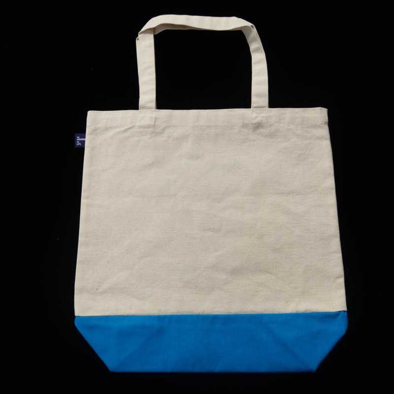 Takada no Hamono Bolsa tote original bordada (azul/rosa/natural/negro)