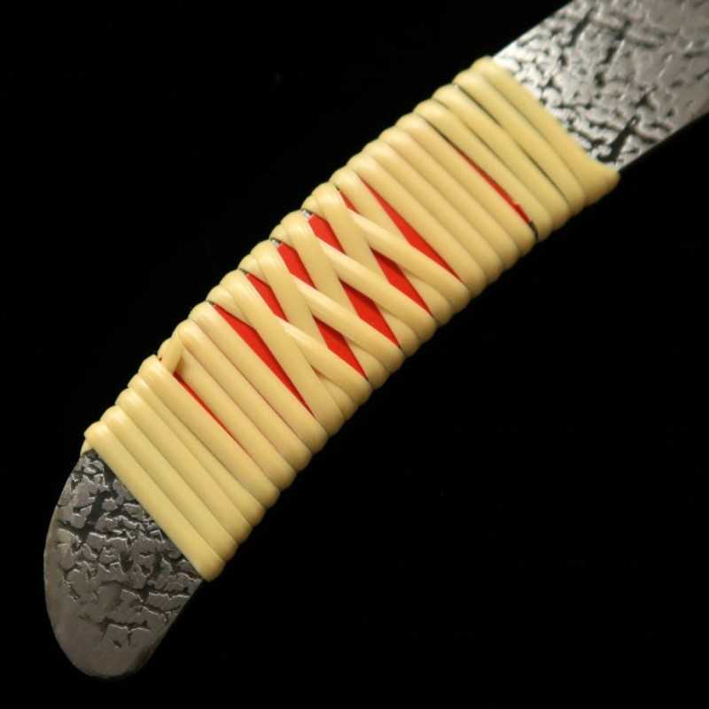 Kiridashi aogami nº2, tipo pistola, mango envuelto en ratán (24/30 mm)