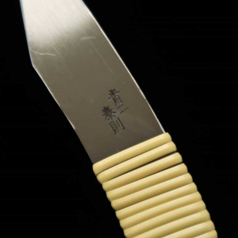 Kiridashi aogami nº2, tipo pistola, mango envuelto en ratán (24/30 mm)