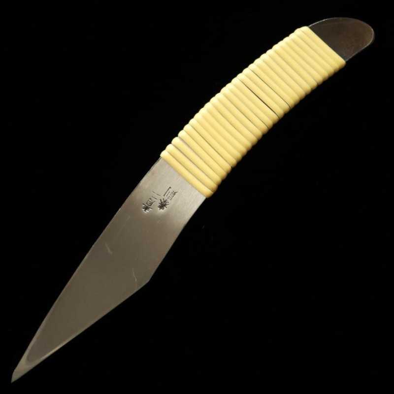 Kiridashi aogami nº2, tipo pistola, mango envuelto en ratán (24/30 mm)
