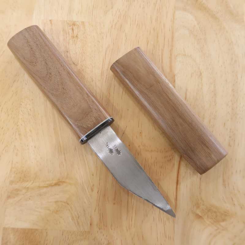 兼元 KANEMOTO 左利き用 青紙二号 切り出し (90mm)